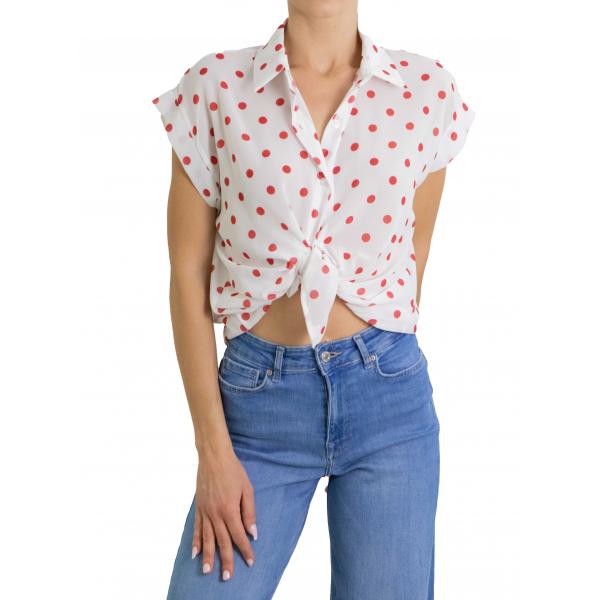 Camicia con pois